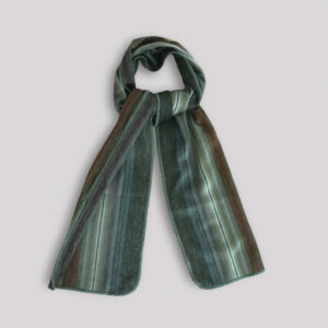 Spring – Handwoven Alpaca & Wool – Artisanal Throw Scarf