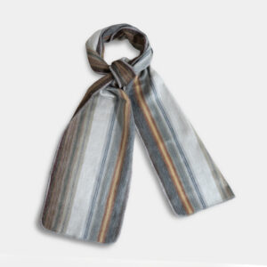 SIERRA – Handwoven Alpaca & Wool – Artisanal Throw Scarf