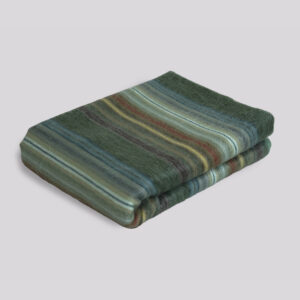 Spring - Handwoven Alpaca & Wool - Artisanal Throw Blanket